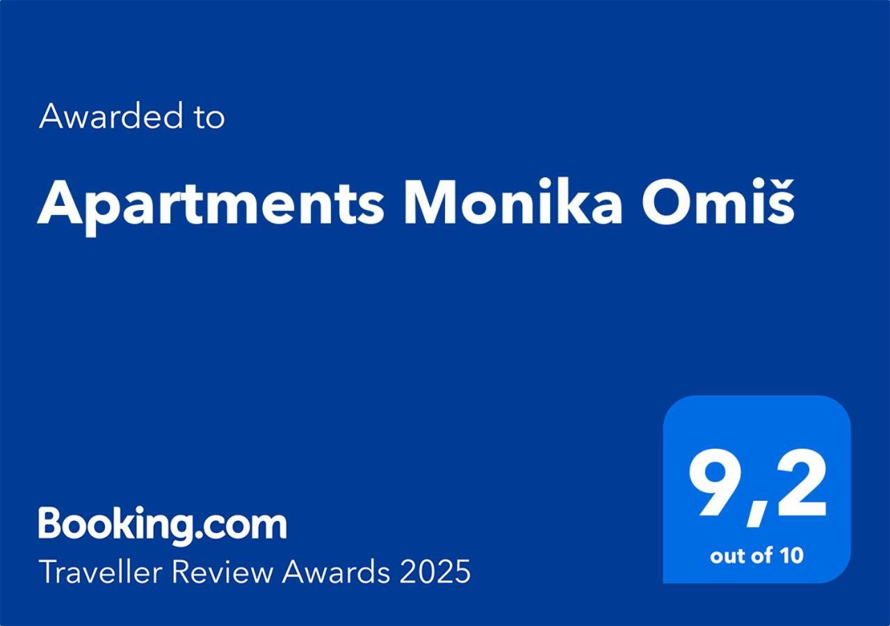 Apartments Monika オミシュ エクステリア 写真